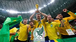 Fans brasileños van con la Selección mexicana 2022