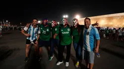 Argentina v Mexico: Group C - FIFA World Cup, WM, Weltmeisterschaft, Fussball Qatar 2022 Mexico and Argentina supporters
