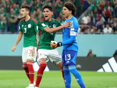 ¡Enloqueció! Memo Ochoa atajó el penal y así lo festejó André-Pierre Gignac lo festejó