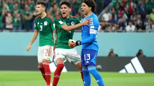 Así festejó André-Pierre Gignac al penal atajado por Memo Ochoa.