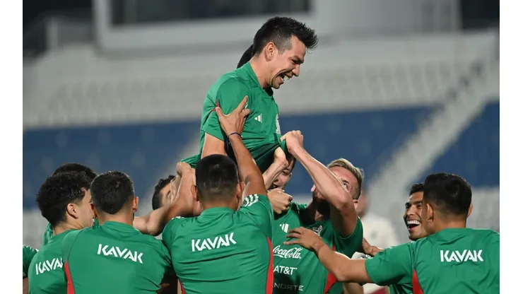 Buen clima en el entrenamiento de la Selección Mexicana.