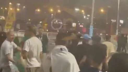 Batalla campal México Argentina