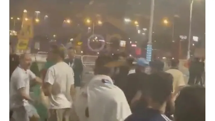 Batalla campal México Argentina