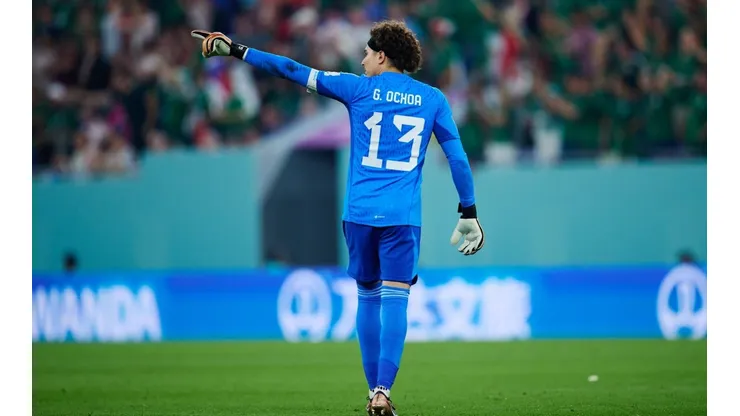 RECORD DATE NOT STATED FIFA World Cup, WM, Weltmeisterschaft, Fussball Qatar 2022 Mexico vs Poland Guillermo Ochoa of M