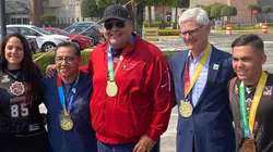 Rolando Cantú y Arturo Olivé, presentes en el Hospital Shriners.