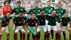 México en la presentación del Mundial de Rusia 2018.