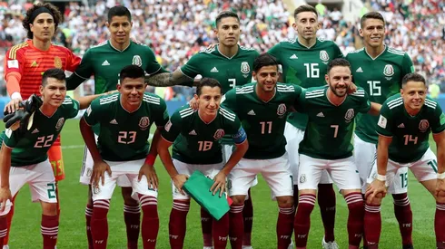 México en la presentación del Mundial de Rusia 2018.