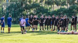 Cruz Azul en su pretemporada en la Riviera Maya.