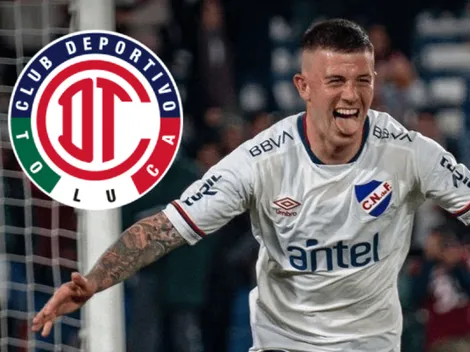 Toluca buscaría a un delantero uruguayo para el Clausura 2023