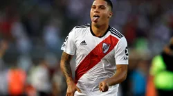 Juan Fernando Quintero con River Plate en el futbol argentino.