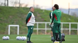 México se entrena en Girona de cara a Qatar 2022.