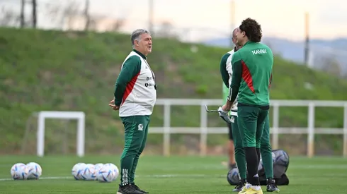 México se entrena en Girona de cara a Qatar 2022.