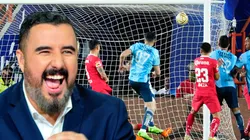 Álvaro Morales cargó contra Toluca.