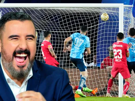 Álvaro Morales destruyó al Toluca y su afición