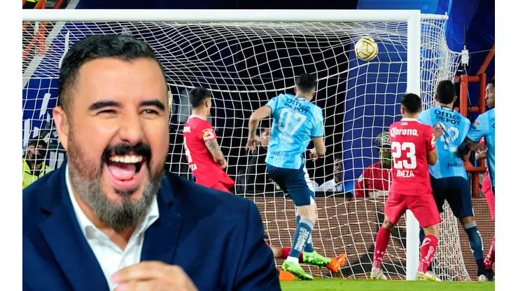 Álvaro Morales cargó contra Toluca.