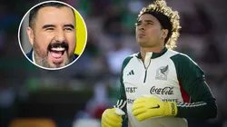 Álvaro Morales se acordó de Ochoa tras el gol de Lewandowski