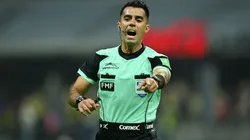 Adonaí Escobedo en la Semifinal América contra Toluca del Apertura 2022.