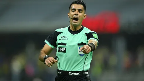 Adonaí Escobedo en la Semifinal América contra Toluca del Apertura 2022.