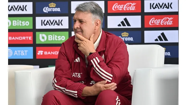 Gerardo Martino el día de la prelista para el Mundial Qatar 2022.