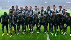 El Pachuca previo a la final del torneo Apertura 2022 ante Toluca.