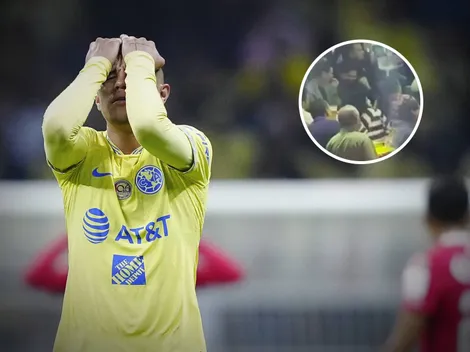 VIDEO | ¿Amaury Vergara y Hierro celebrando la eliminación del América?