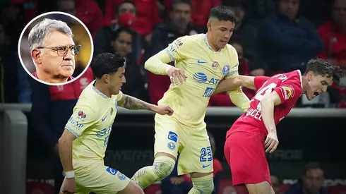 Gerardo Martino vio el Toluca - América.