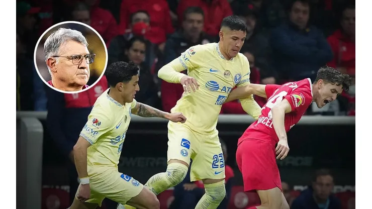Gerardo Martino vio el Toluca - América.
