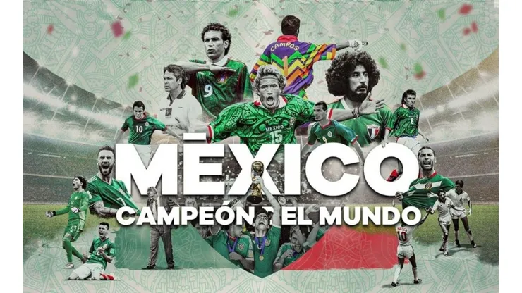 México, campeón del mundo, una serie dirigida por Fernando Kalife (Foto: Canela TV)