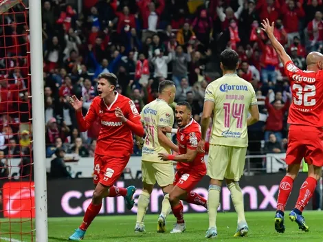 Toluca superó por la mínima a América y la serie quedó abierta