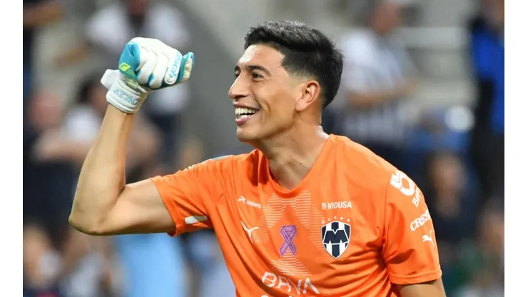 Esteban Andrada, la muralla de Rayados.