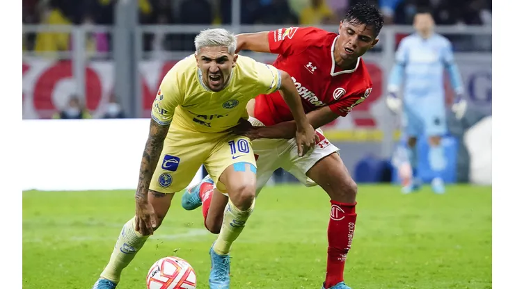 Toluca y Club América se enfrentan en el juego de ida de la semifinal del Torneo Apertura 2022 de la Liga MX
