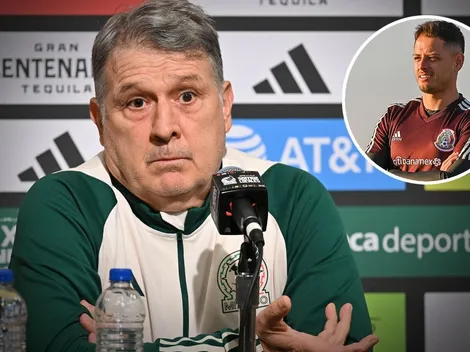 Gerardo Martino habló con Chicharito Hernández sobre su futuro en el Tri