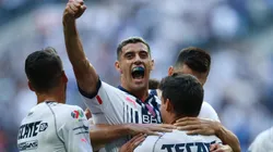 Germán Berterame, autor del primer gol para el Monterrey.