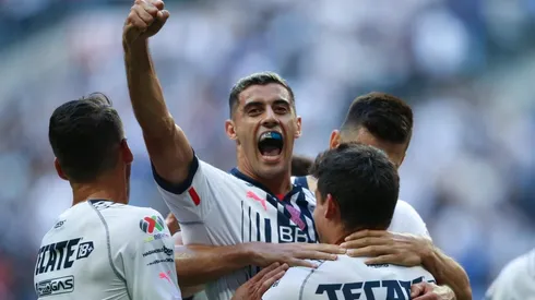 Germán Berterame, autor del primer gol para el Monterrey.