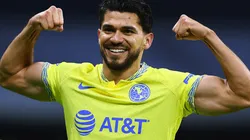 El característico festejo de gol de Henry Martin