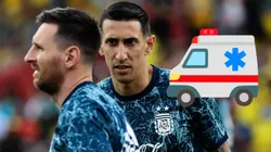 La enfermería de la Selección Argentina.