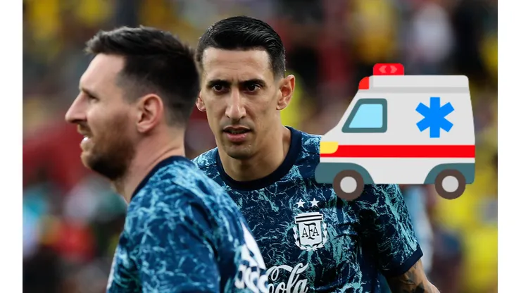 La enfermería de la Selección Argentina.