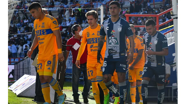Tigres vs. Pachuca por la ida de los cuartos de final del Torneo Apertura 2022 de la Liga MX