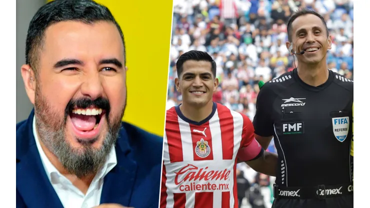 Álvaro Morales, polémico durante el juego de Chivas.
