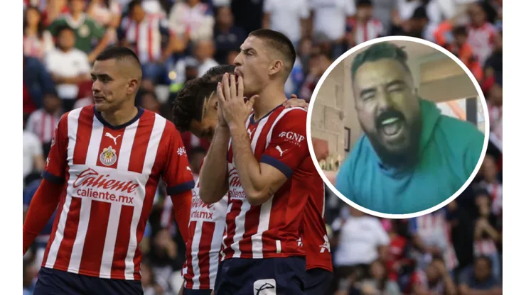 Álvaro Morales se ríe de Chivas.
