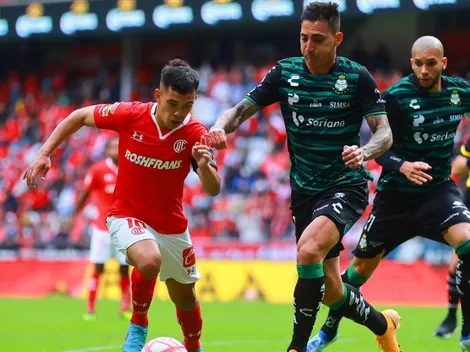 ¿Cuántas veces Santos Laguna y Toluca se enfrentaron por la fase final y cómo quedaron?