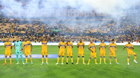 La afición de Tigres se expresó ante Necaxa.