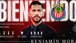 Los tuits de Benjamín Mora, DT de Atlas, en apoyo a Chivas