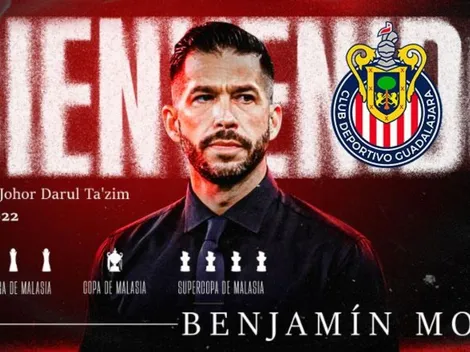 Los tuits de Benjamín Mora, DT de Atlas, en apoyo a Chivas