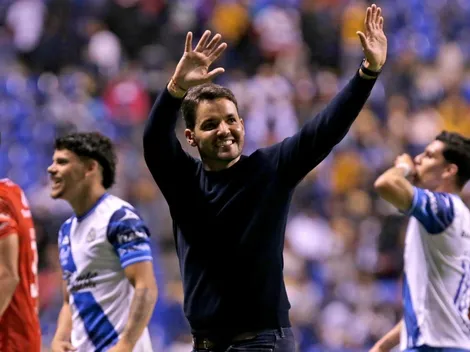 Larcamón y una declaración que huele a despedida con el Puebla