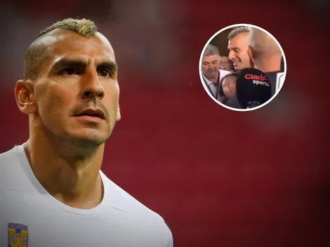 VIDEO | Fan de Tigres burló la seguridad para besar a Nahuel Guzmán