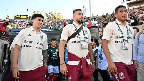 Jorge Sánchez, Héctor Herrera y Luis Romo en la Fecha FIFA de septiembre.