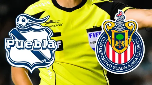 El árbitro para Puebla - Chivas.