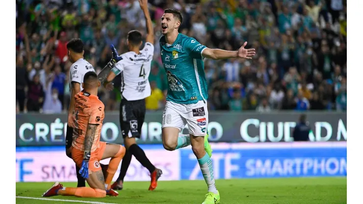 Di Yorio abrió el marcador para León.