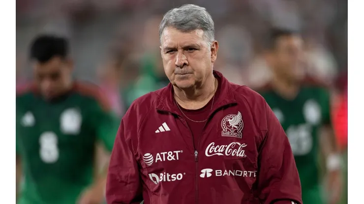 Gerardo Martino después del partido entre México y Perú.